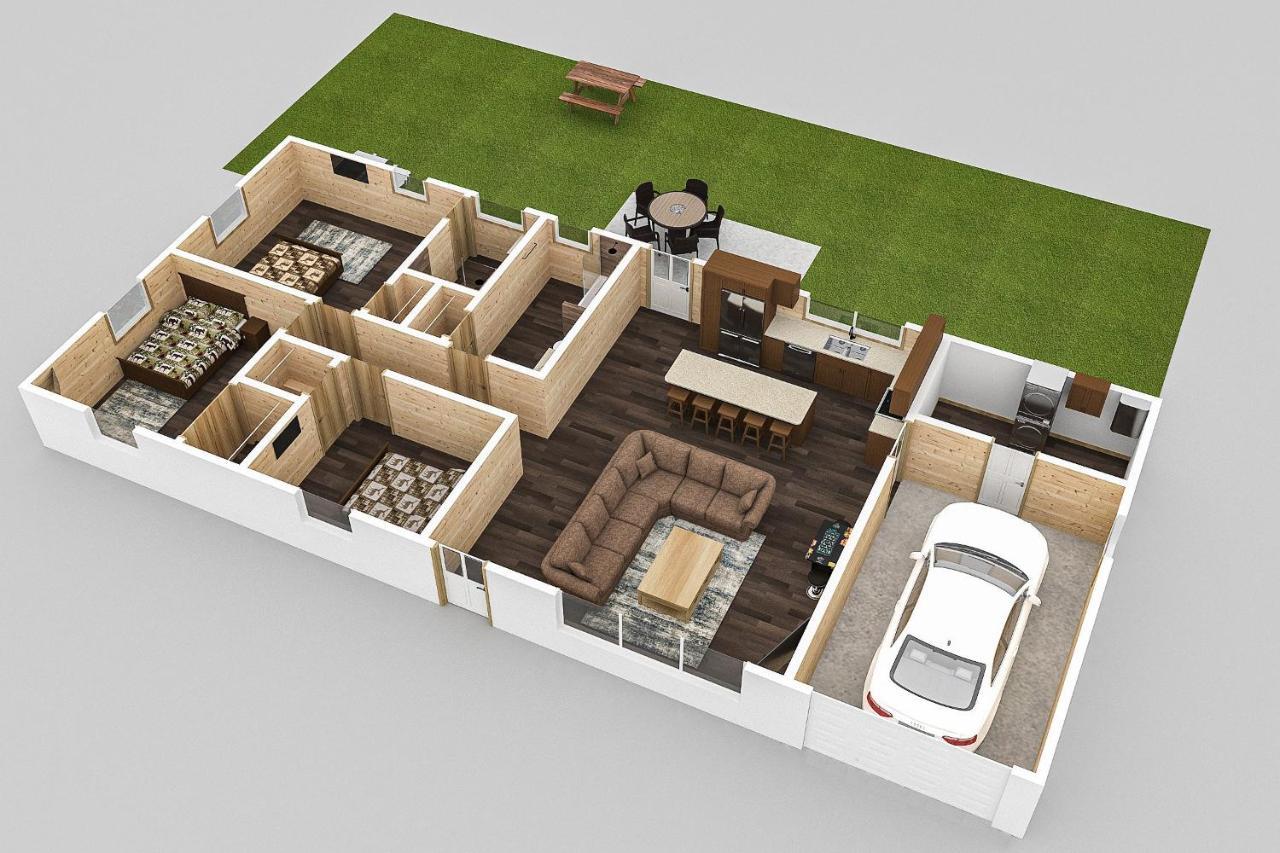 The Brick House: Brand New! 3 Bedroom Home With Private Driveway Pigeon Forge Exteriér fotografie